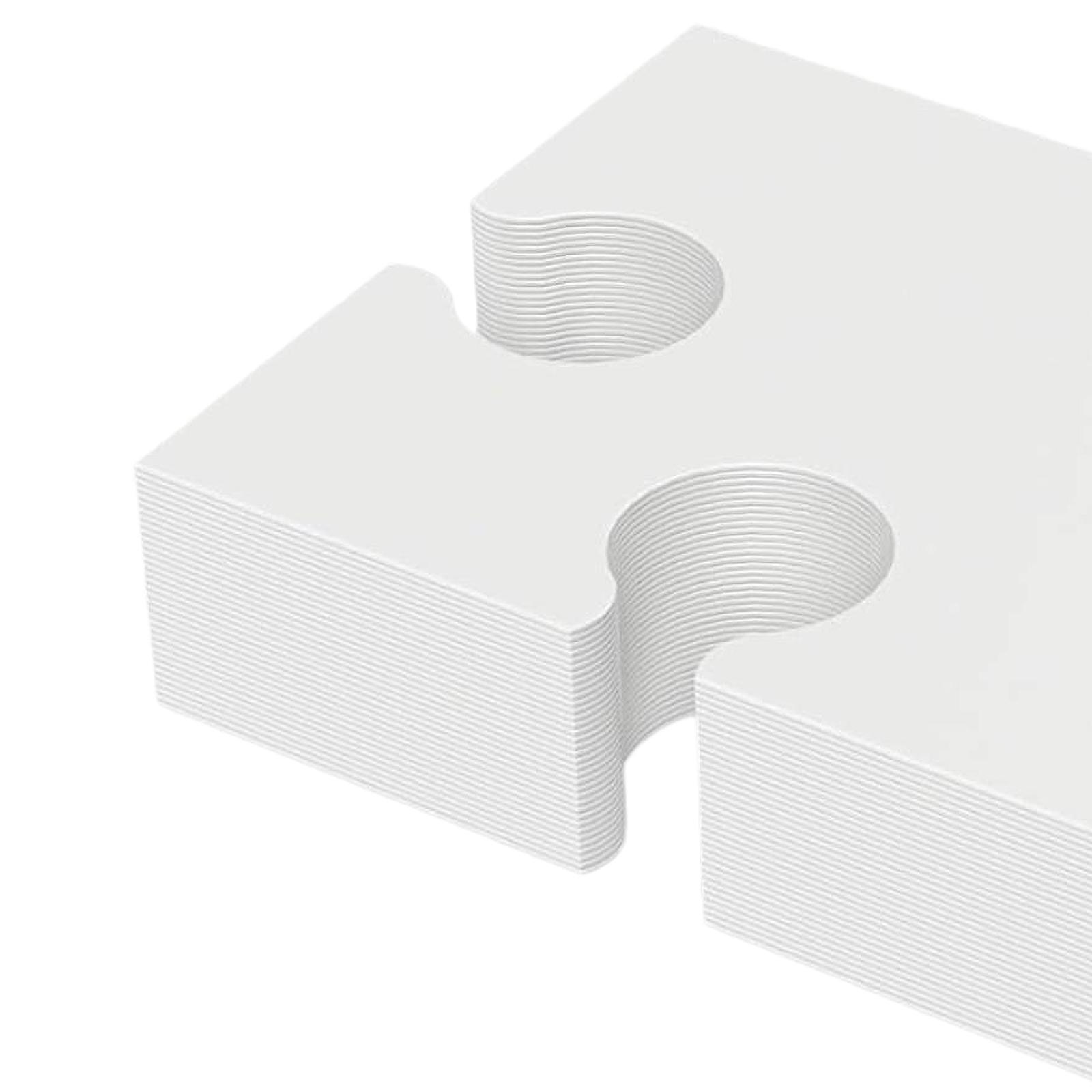 Puzzle Blank White - 30 قطعة من قطع الألغاز الفارغة