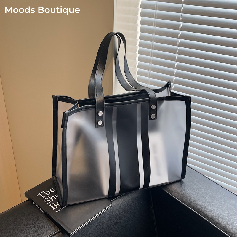 Tote Bag Sublimation - 2025 الصيف الساخن شفافة حقيبة كتف