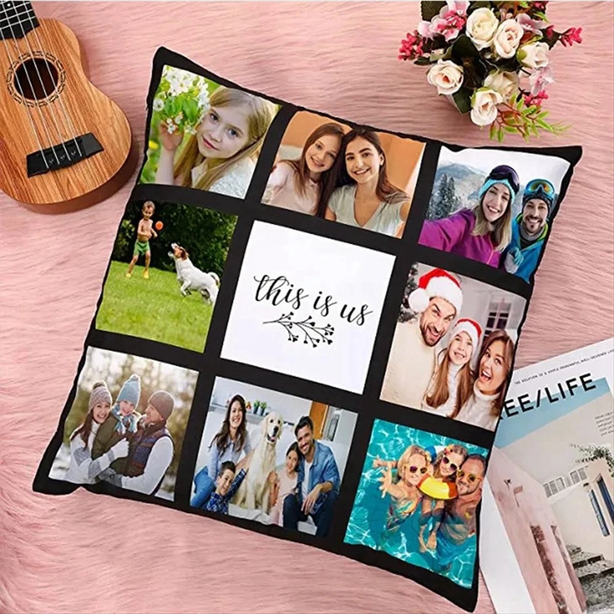 A75K 6 قطعة التسامي لوحة فارغة - مراجعة Pillow Cover Sublimation وسعره