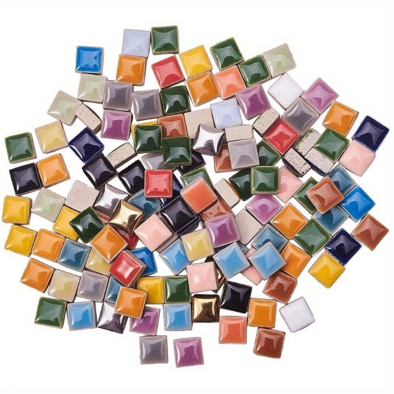 100 جرام مربع بلاط الموزاييك ا - مراجعة Ceramic Tile Blank وسعره